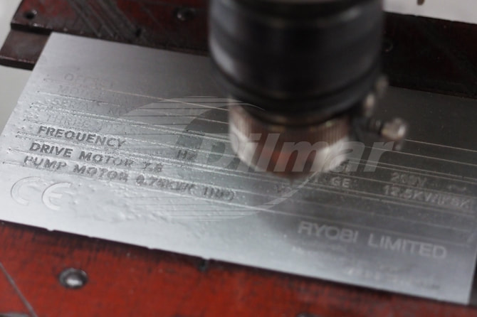 Proceso fabricación placa industrial maquinaria